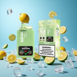 Razz Bar 40000 Пуфове Лимон Лайм_Lush Ice Дисплей с Мощност Bulgaria vape wholesale