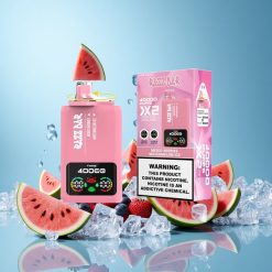 Razz Bar 40000 Пуфове Смесени Ягоди_Диня Лед Bulgaria vape wholesale