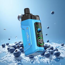 Razz Bar 45000 Пуфове Еднократна вейп Боровинков Лед Adjustable Airflow 20 mg/ml Никотин Bulgaria vape wholesale