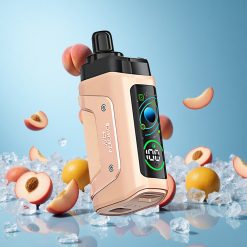 Razz Bar 45000 Пуфове Еднократна вейп Сочен Праскова Лед Adjustable Airflow Type-C Bulgaria vape wholesale
