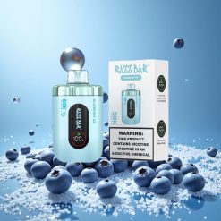 Razz Bar 50K Пуфове Дива Ягода Лед 650 Mah Батерия Bulgaria vape wholesale