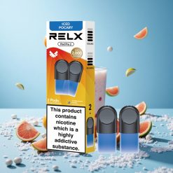 RELX Pod Pro 2 600 пуфове Напитка-Леден Покари 1.8% никотин Bulgaria vape wholesale