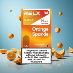 RELX Pod Pro 2 600 пуфове Оранжев искрящ Никотиново съдържание: 5% Bulgaria vape wholesale