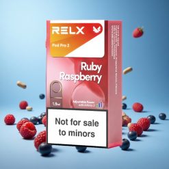 RELX Pod Pro 2 600 пуфове Син Малина 1.9ml Bulgaria vape wholesale