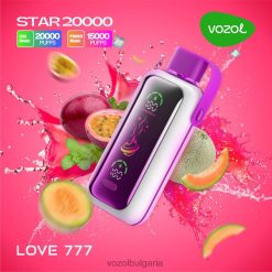 VOZOL Vape Bulgaria - VOZOL STAR 20 000 LP86D12 любов 777