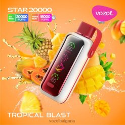 VOZOL Vape Bulgaria - VOZOL STAR 20 000 LP86D2 тропически взрив