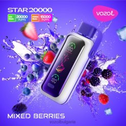 VOZOL Vape Цена - VOZOL STAR 20 000 LP86D14 смесени горски плодове